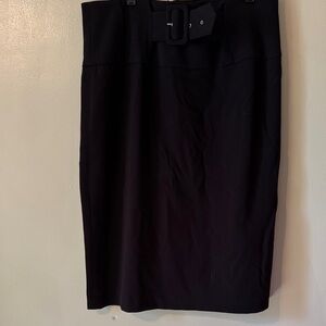 🖤✏️🌙🖤Grace Elements Black Pencil Skirt with Belt